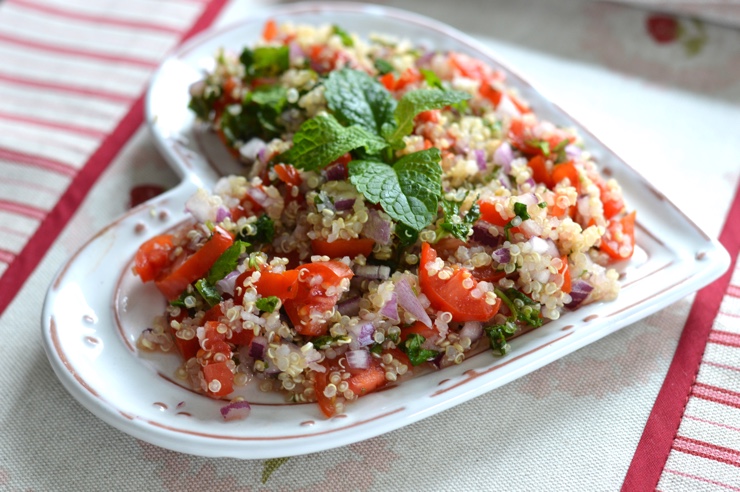 Receta saludable: ensalada de quinoa