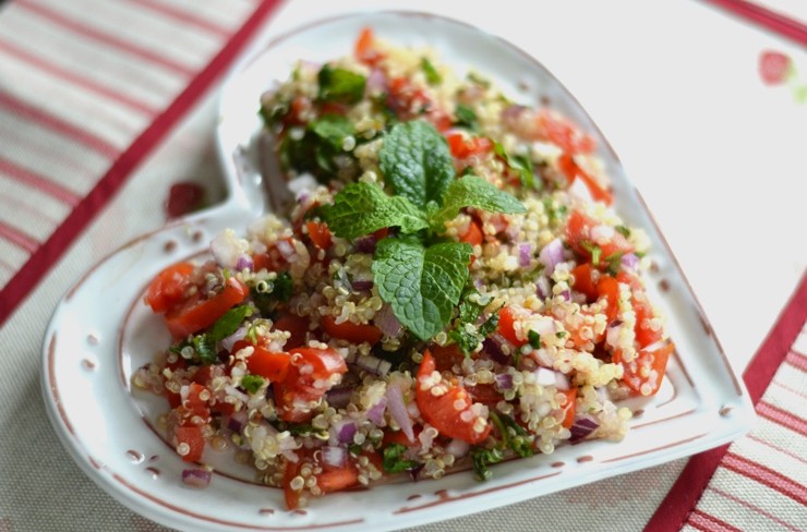 Receta saludable: ensalada de quinoa